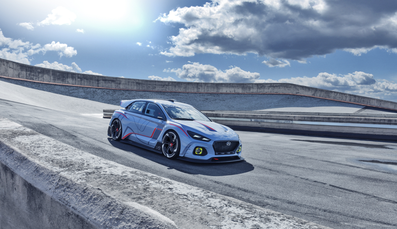 Illustration for article titled Hyundai's Incredible 374 Horsepower RN30 Racing Concept Is The Hoon-Day We Need